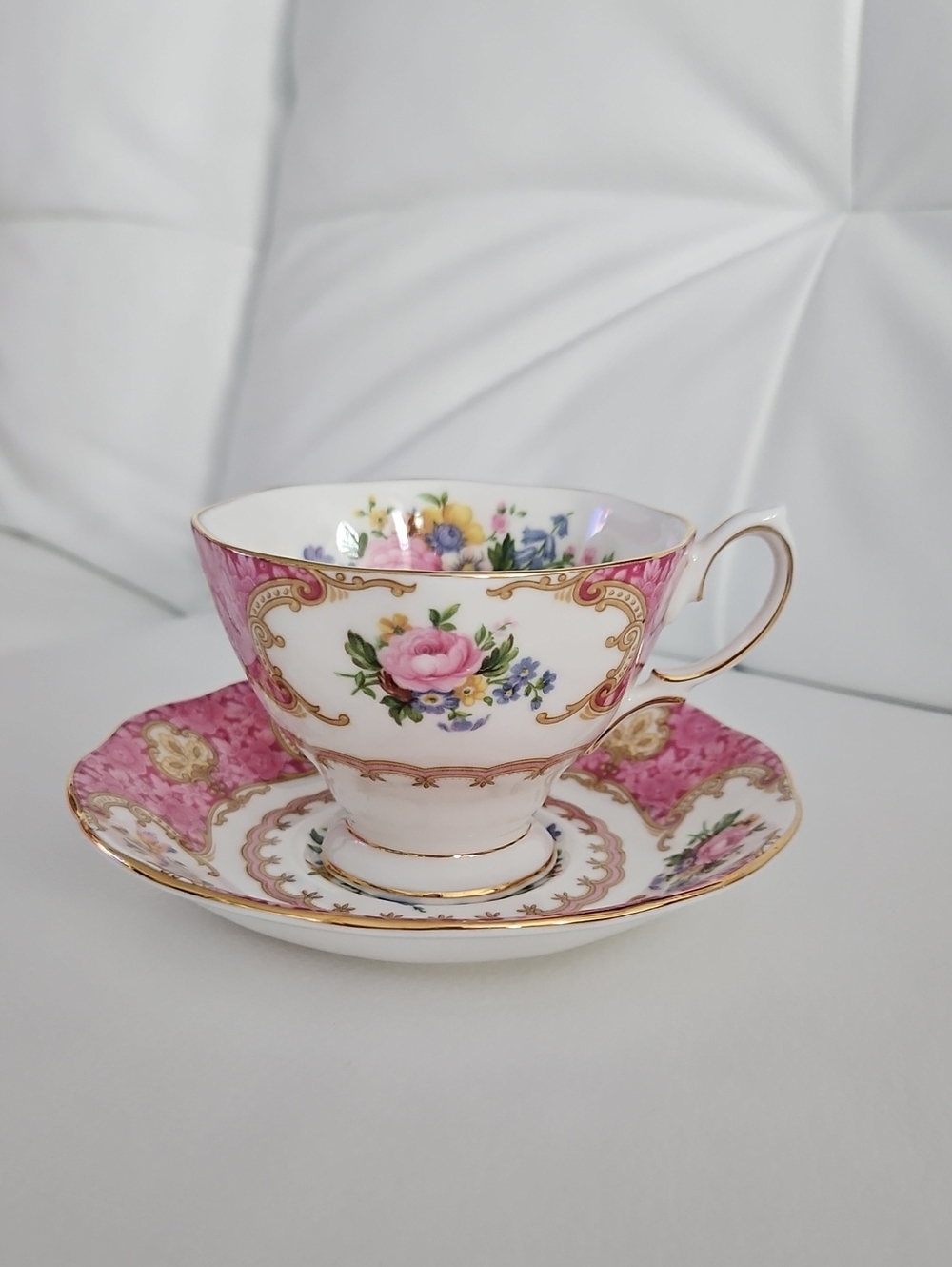 Royal Albert Lady Carlyle Teacup And Saucer